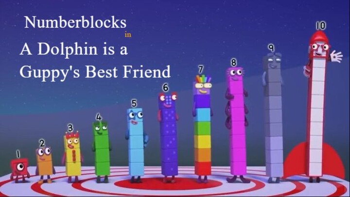 Numberblocks in A Dolphin is a Guppy's Best Friend