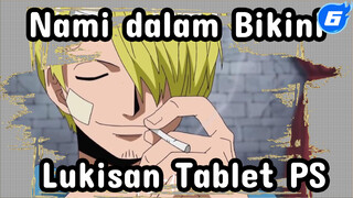 Nami dalam Fanart Bikini | Lukisan Tablet PS | One Piece_6