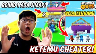 KETEMU CHEATER STUMBLE GUYS BISA TERBANG DAN KELUAR MAP! VIRALKAN GUYS  - Stumble Guys