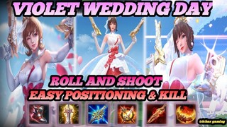 VIOLET "WEDDING DAY" GAMEPLAY FULL DAMAGE BUILD