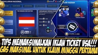 TIPS KLAIM MAKSIMAL TIKET VSA POINT NATIONAL DI EVENT NATIONAL HEROES | FIFA MOBILE 23 | FIFA MOBILE