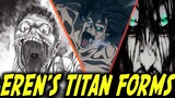 ALL EREN YEAGER Titan Forms and Abilities EXPLAINED | Attack on Titan