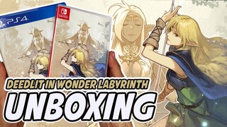 Record of Lodoss War: Deedlit in Wonder Labyrinth (PS4/Switch) Unboxing