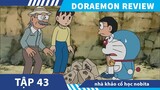Review Doraemon Tập 43 , học trượt tuyết tại nhà  , nhà khảo cổ  nobita  ,tóm tắt doraemon hài hước