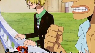 phản ứng của Sanji và Usopp khi nghe thánh mù đường Zoro nói đi dạo