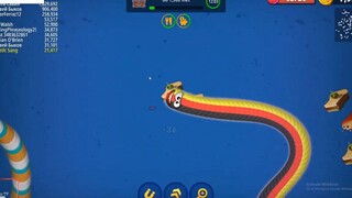 Rắn săn mồi #211 -  Trò chơi rắn, game con giun, Vùng giun đất.io - Worms zone.i