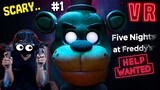 Five Nights At Freddy's [VR] (Horror Game) BeastBoyShub React
