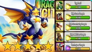 QUÁ XỊN TÔI ĐÃ TRIỆU HỒI RỒNG HEROIC HIGH STAR DRAGON - Thành EJ Dragon City Top Game Android Ios