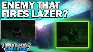 NEW ENEMY THAT FIRES LAZER BEAM?? | TDS
