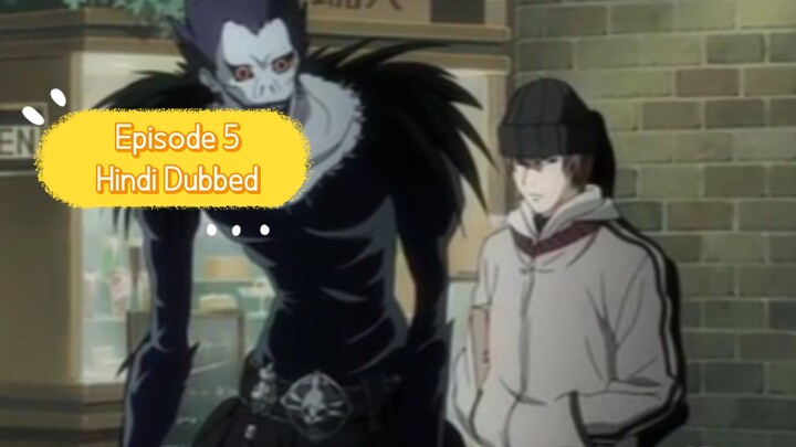 Death Note Episode 5 Tactics Hindi Dubbed | Original Series
