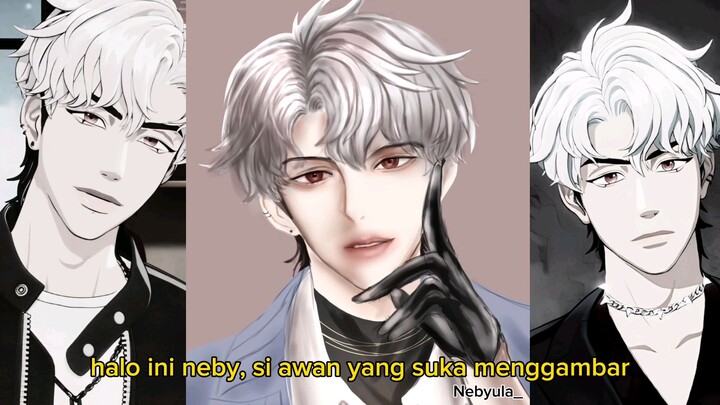 menggambar eunho dari PLAVE