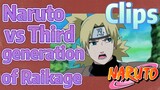 [NARUTO]  Clips |  Naruto vs Third generation of Raikage