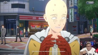 Kota Horor, Saitama di tuduh meresahkan warga One Punch Man World Mobile