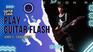 LUMAYAN LAH YA, UDAH LAMA GAK MAIN SOALNYA - Guitar Flash [ Jerry C - Canon Rock ]