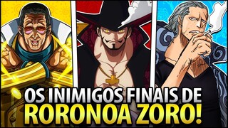 OS 5 OPONENTES DE ZORO ATÉ O FINAL DE ONE PIECE!!