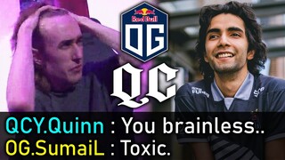 SumaiL calling Quinn "TOXIC" in pubs - "GG reddit thread"