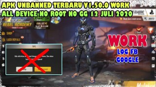 Wajib Coba !! APK UNBANNED V1.50.0 APK ORI Bisa Log FB