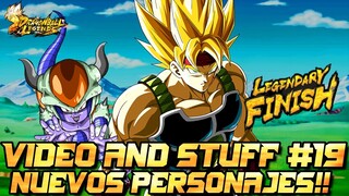 VIDEO AND STUFF #19 NUEVOS PERSONAJES!! DRAGON BALL LEGENDS