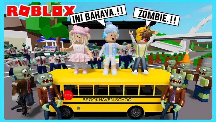 Gawat.!! Aku Dan Adiku Bertemu Zombie Di Roblox Brookhaven ft @Shasyaalala