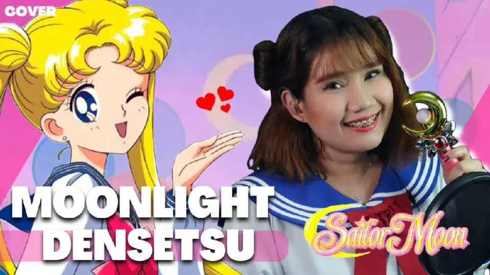 ANIME 90's - Sailor Moon Opening - Moonlight Densetsu|Cover by Ann Sandig  ft. AlfarAwayMusic - Bilibili