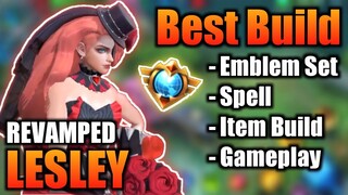 LESLEY BEST BUILD 2022 | TOP 1 GLOBAL LESLEY BUILD | LESLEY - MOBILE LEGENDS | MLBB