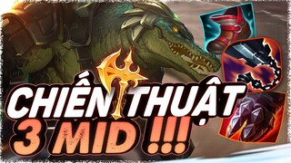 CHIẾN THUẬT ĐI 3 MID CỦA TEAM ĐỊCH! RENEKTON CỦA CƯỜNG 7 NÚI CHỈ CÒN 1% CƠ HỘI WIN CÁI GAME?