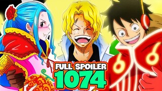 Full Spoiler One Piece 1074 - Vivi bảo vệ Luffy! Sabo bị Morgans vu khống!
