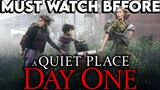 A QUIET PLACE PART 1 & 2 Recap | Everything You Need to Know Before DAY ONE Explained