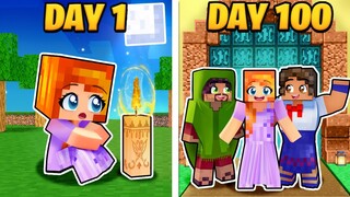 I Survived 100 DAYS with the ENCANTO FAMILY in Minecraft!