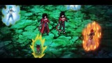 Goku and Vegeta's Dragon Fist Burst
