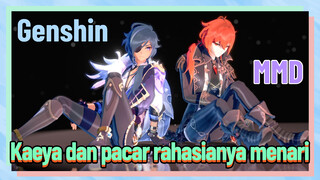 [Genshin, MMD] Kaeya dan pacar rahasianya menari