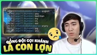 KHÁNH KHÔNG BÉO NHƯNG ĐỒNG ĐỘI LẠI GỌI KHÁNH LÀ CON LỢN 😅 | LEVI STREAM