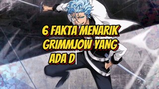 Inilah 6 Fakta Menarik Grimmjow yang ada di Bleach