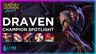 League of Legends: Wild Rift - Draven Champion Spotlight | Liyab Esports