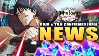 *MASSIVE* GLOBAL NEWS! TEEN GOJO & TOJI RELEASE INFO & SURPRISE CUBES HINT! (JJK: Phantom Parade)