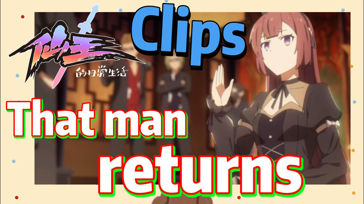 [The daily life of the fairy king]  Clips |  That man returns