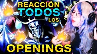 REACCIONANDO POR PRIMERA VEZ A LOS OPENINGS DE OVERLORD