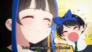 Ruka-chan being jealous and angry | Rent-a-Girlfriend Season 3 Episode 3