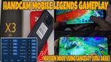 Handcam Mobile Legends Gameplay in POCO X3 NFC | Ultra graphics and high graphics test