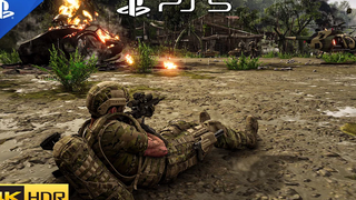 (PS5) Ghost Recon เบรกพอยต์ การเล่นเกมกราฟิก ULTRA STEALTH ที่สมจริง 4K 60FPS HDR