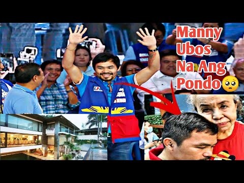 Manny Pacquiao Paubos Na Ang Pondo Sa Kampanya!! 🥺
