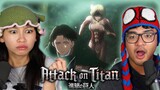 THE FEMALE TITAN FINDS EREN! | Girlfriend Reacts To Attack On Titan 1X18 REACTION!