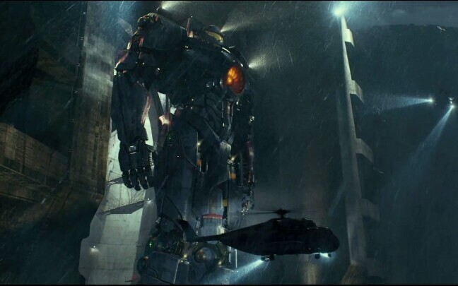 The romance of men, I love these steel monsters! Mecha movie burning clip.