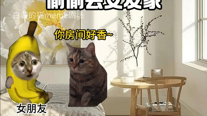 偷偷去女友家