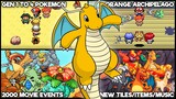New Pokemon GBA Rom With Pokemon 2000 Events, Orange Archipelago, Unique Events, New Items & More!