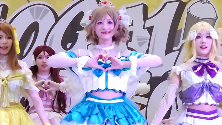 【Aqours】Can you only dance to Kpop? A love aquarium that brought Kpop fans billions of points of sho