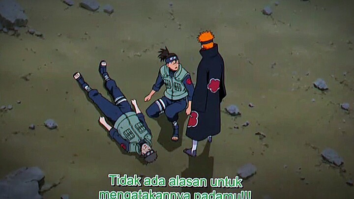 ketika iruka nyawanya terancam, untung ada Kakashi