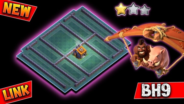 New BH9 Base Layout 2022 With Replay | New Best Builder Base 9 With Copy Link | Clash Of Clans