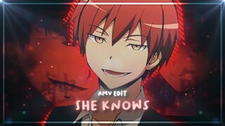 Karma akabane AMV | She knows