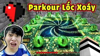 Vinh Bị Lốc Xoáy Ăn Thịt Vì THỬ THÁCH Parkour 0,5 Tim Trong Minecraft